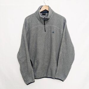 Vintage Nautica Competition ¼ Zip Fleece – Grey – Men’s Large