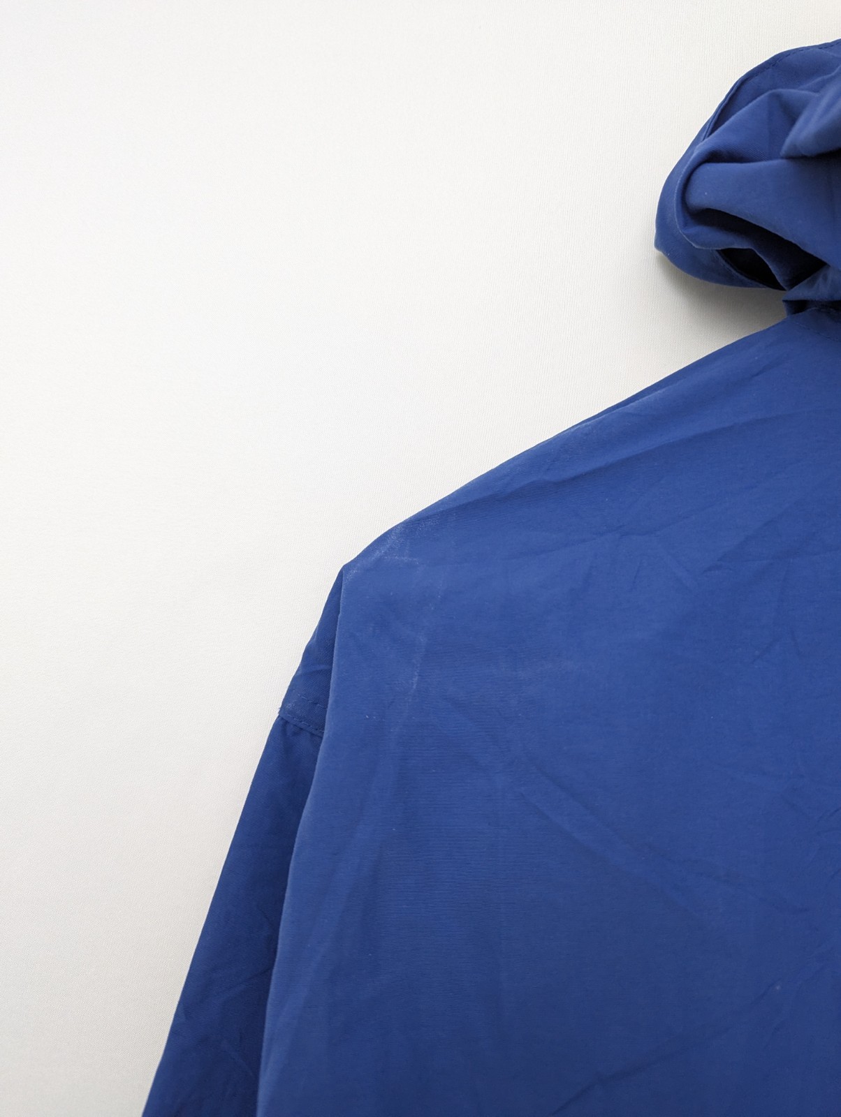 Vintage Nautica Ns-83 Sailing Jacket - Blue - Hooded Windbreaker - Size M