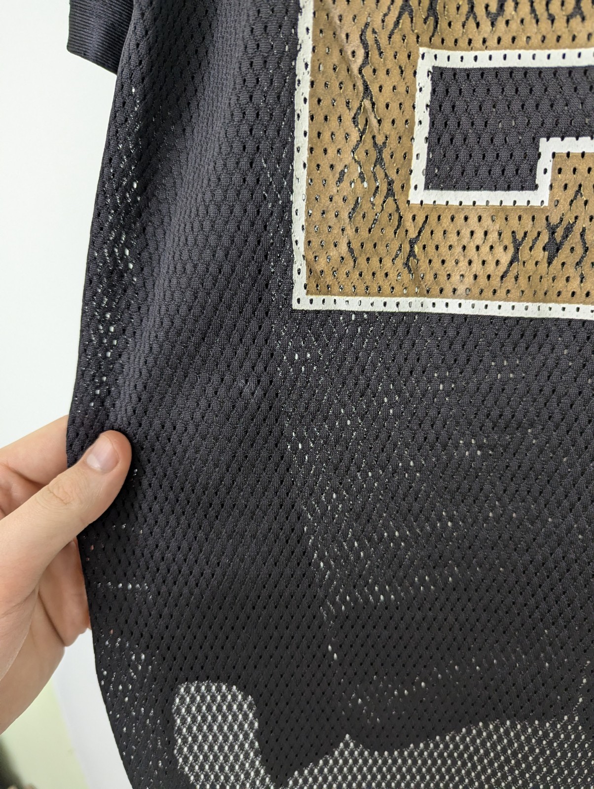 Vintage Nfl Saints Reggie Bush #25 Jersey - Black/gold - Reebok - Youth Size L