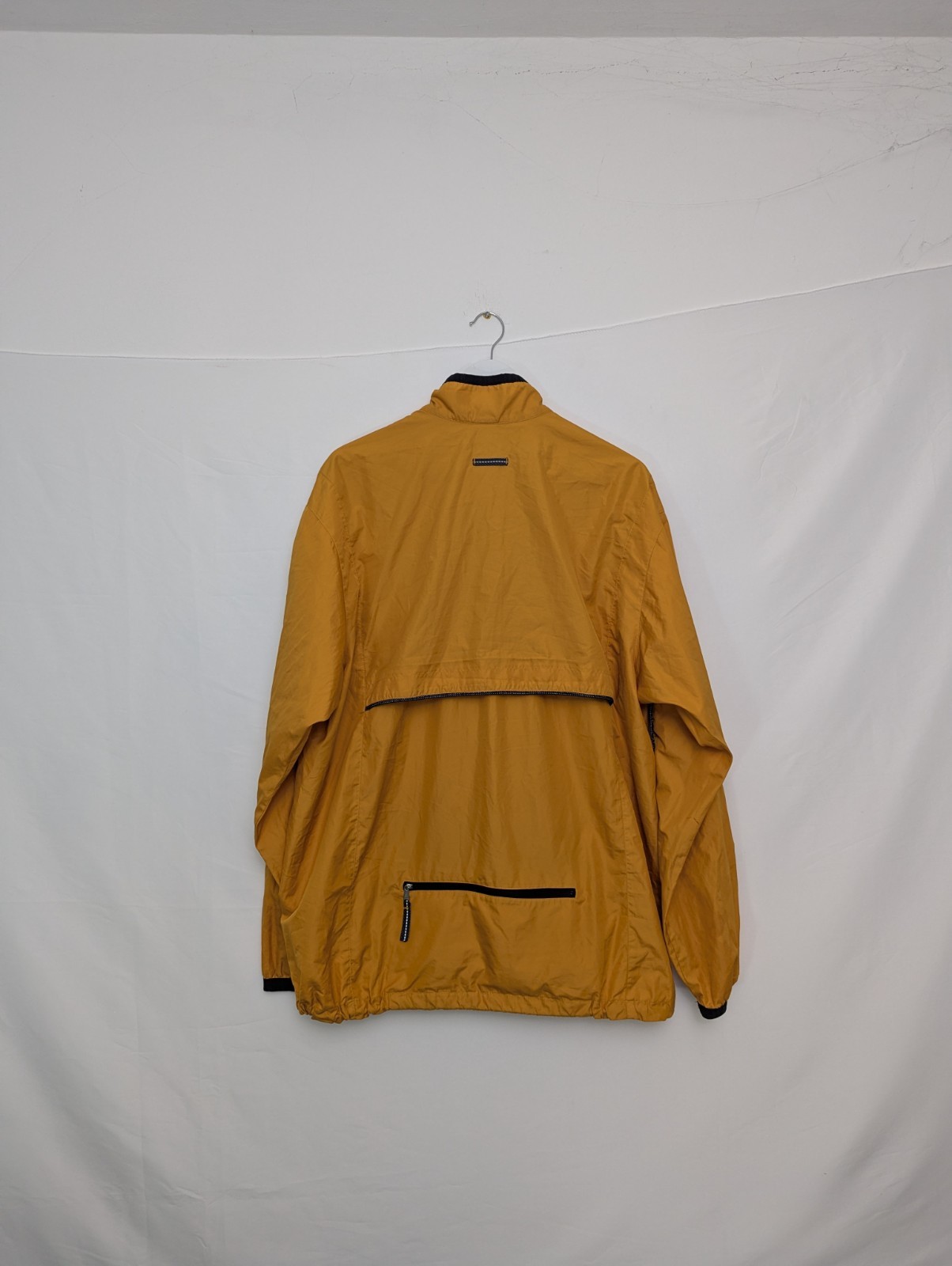 Vintage Nike Windbreaker Jacket – Size Xl (late 90s / Y2k, Mustard Yellow)