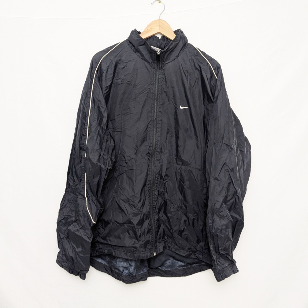 Vintage Nike Windbreaker Jacket - Black - Size Xxl