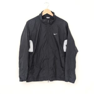 Vintage Nike Windbreaker Jacket - Black - Size S