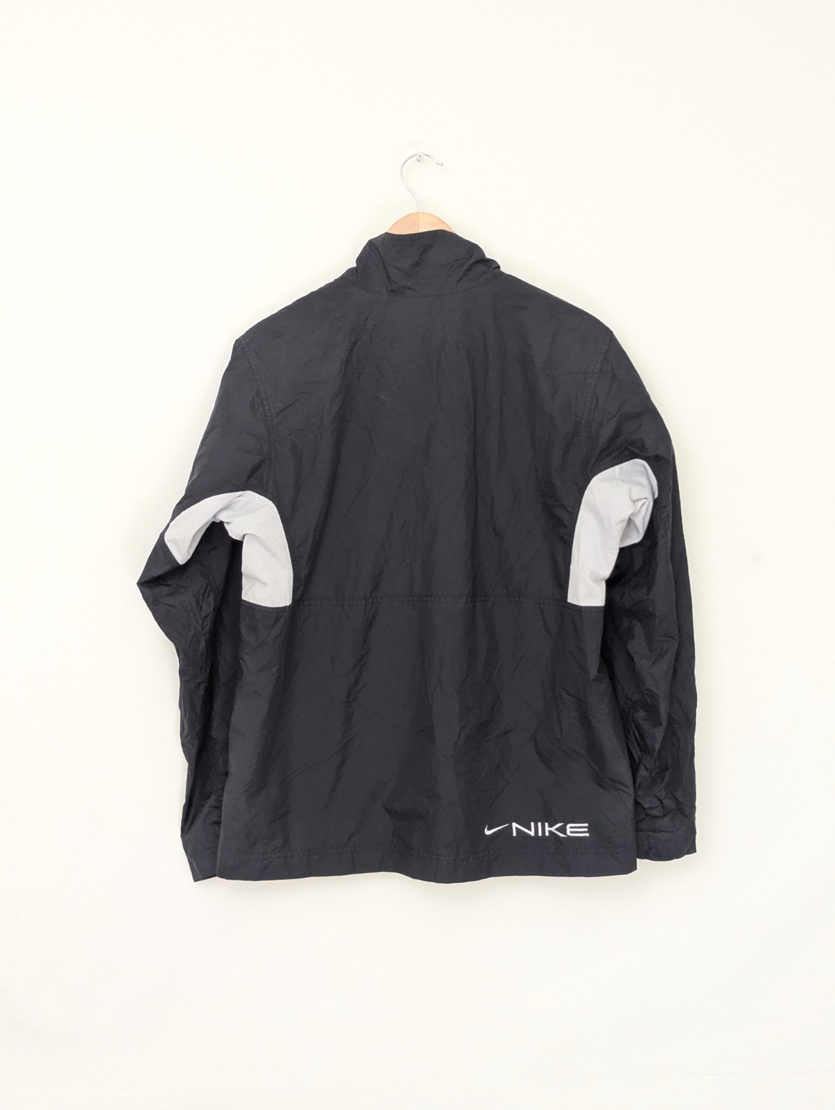 Vintage Nike Windbreaker Jacket - Black - Size S