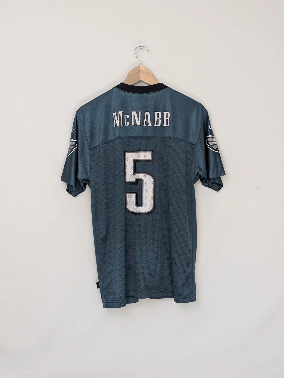 Vintage Philadelphia Eagles Mcnabb #5 Nfl Jersey - Green - Reebok - Size Small