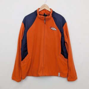 Vintage Reebok Nfl Denver Broncos Fleece Jacket - Womens Size 3xl