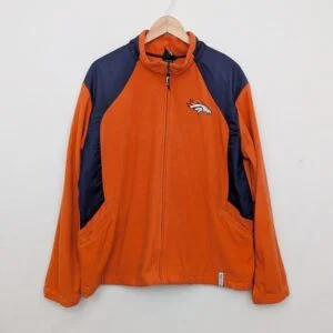 Vintage Reebok Nfl Denver Broncos Fleece Jacket - Womens Size 3xl