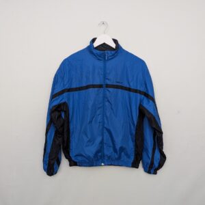 Vintage Reebok Windbreaker Jacket - Blue / Black - Size Womens 12