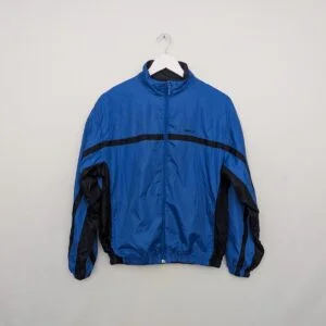Vintage Reebok Windbreaker Jacket - Blue / Black - Size Womens 12