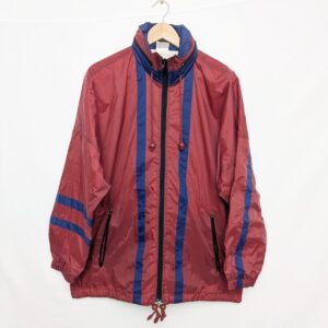 Vintage San Marco Ventana 90s Outdoor Windbreaker Jacket Burgundy Navy M