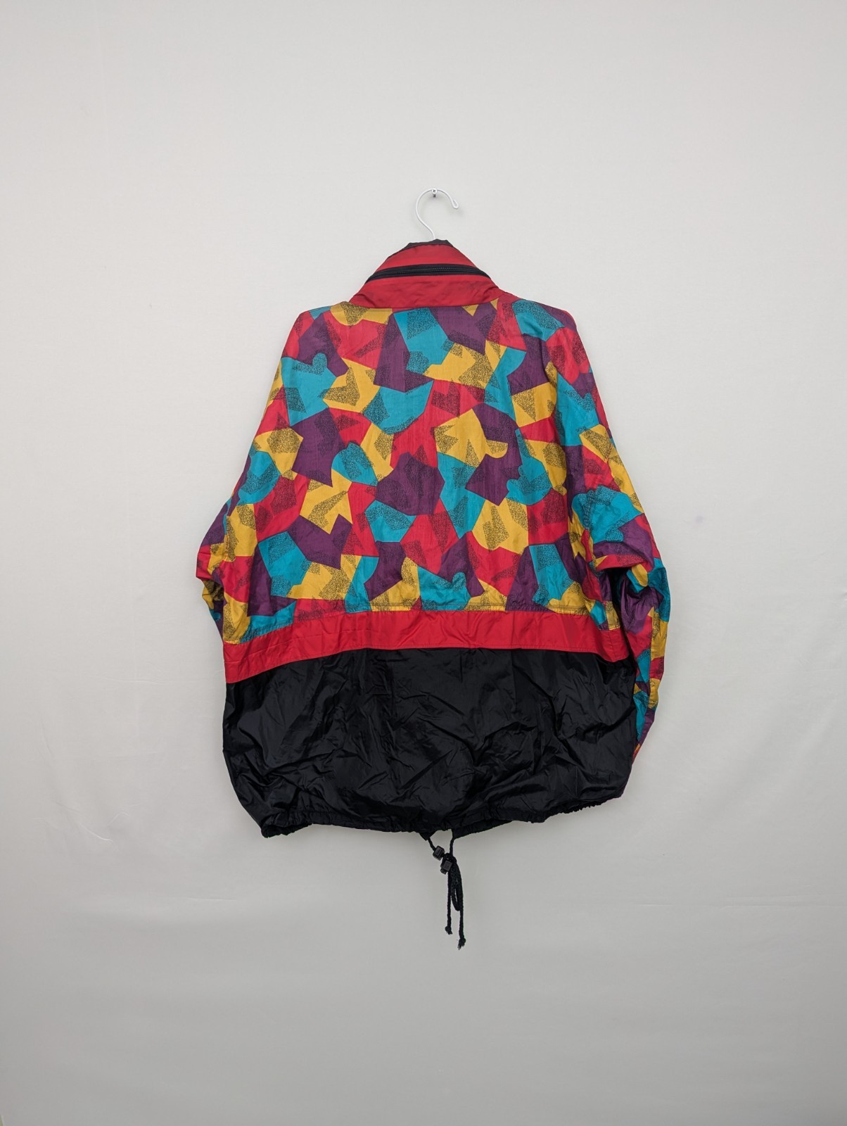 Vintage Shamp 90s Abstract Windbreaker Jacket - Mens Xl