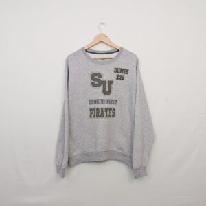 Vintage Southwestern University Pirates Sweatshirt - Size Large
