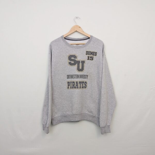 Vintage Southwestern University Pirates Sweatshirt - Size Large
