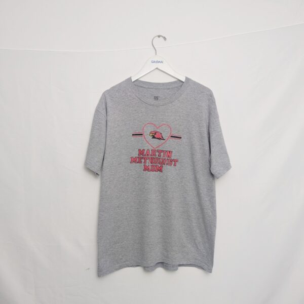 Vintage The Game “martin Methodist Mom” College T-shirt – Grey – Size L – 2000s