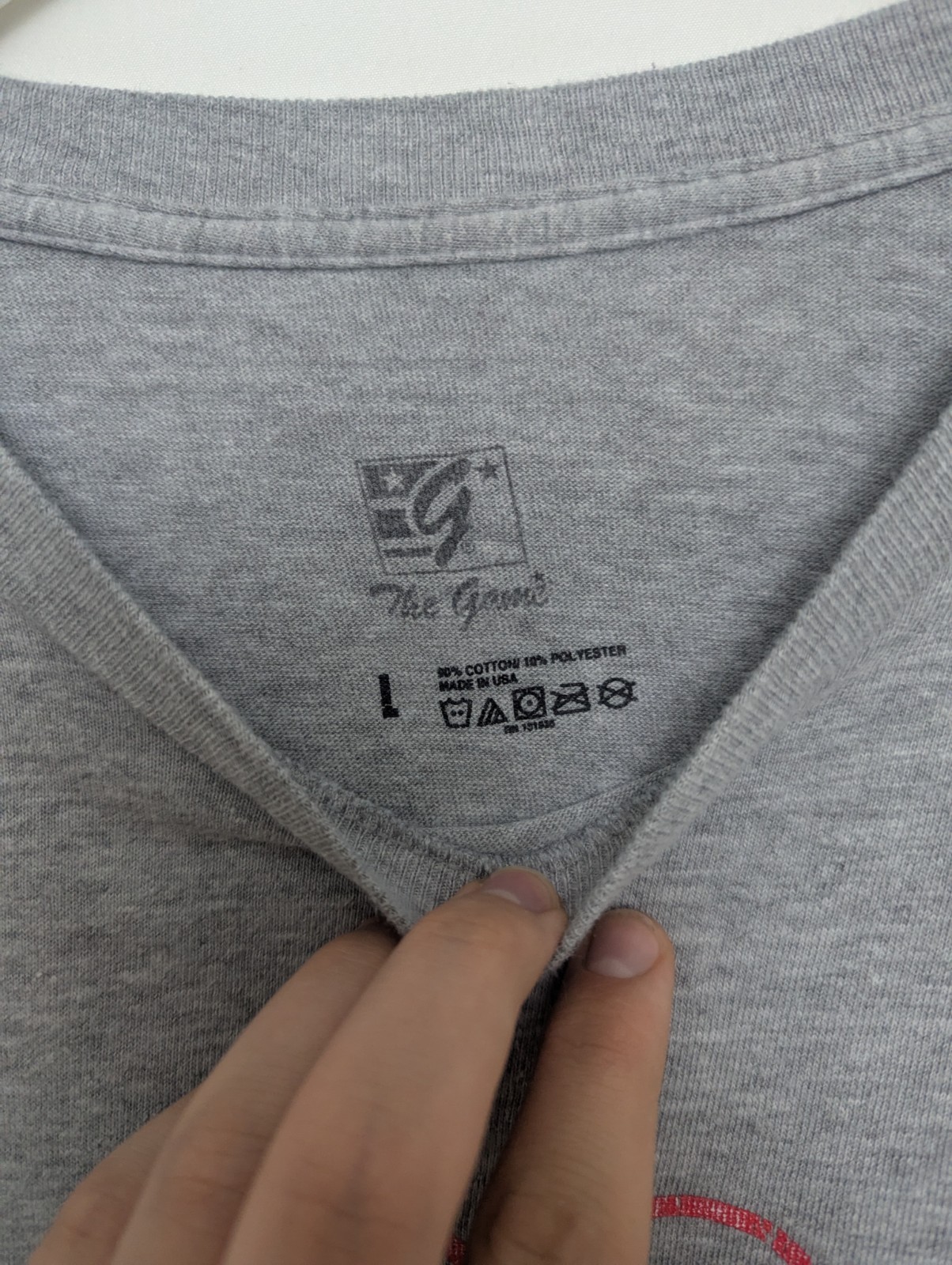 Vintage The Game “martin Methodist Mom” College T-shirt – Grey – Size L – 2000s