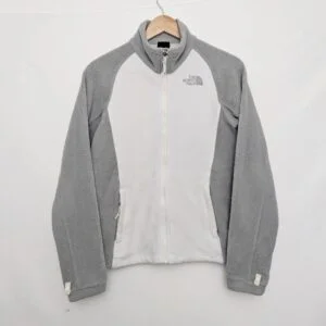 Vintage The North Face Full Zip Fleece Jacket – Women’s S – Grey – 2000s