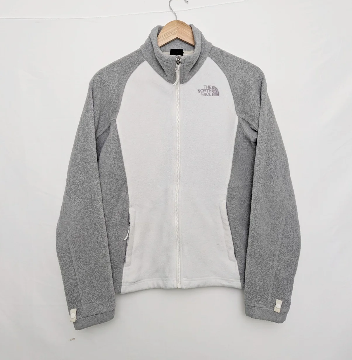 Vintage The North Face Full Zip Fleece Jacket – Women’s S – Grey – 2000s