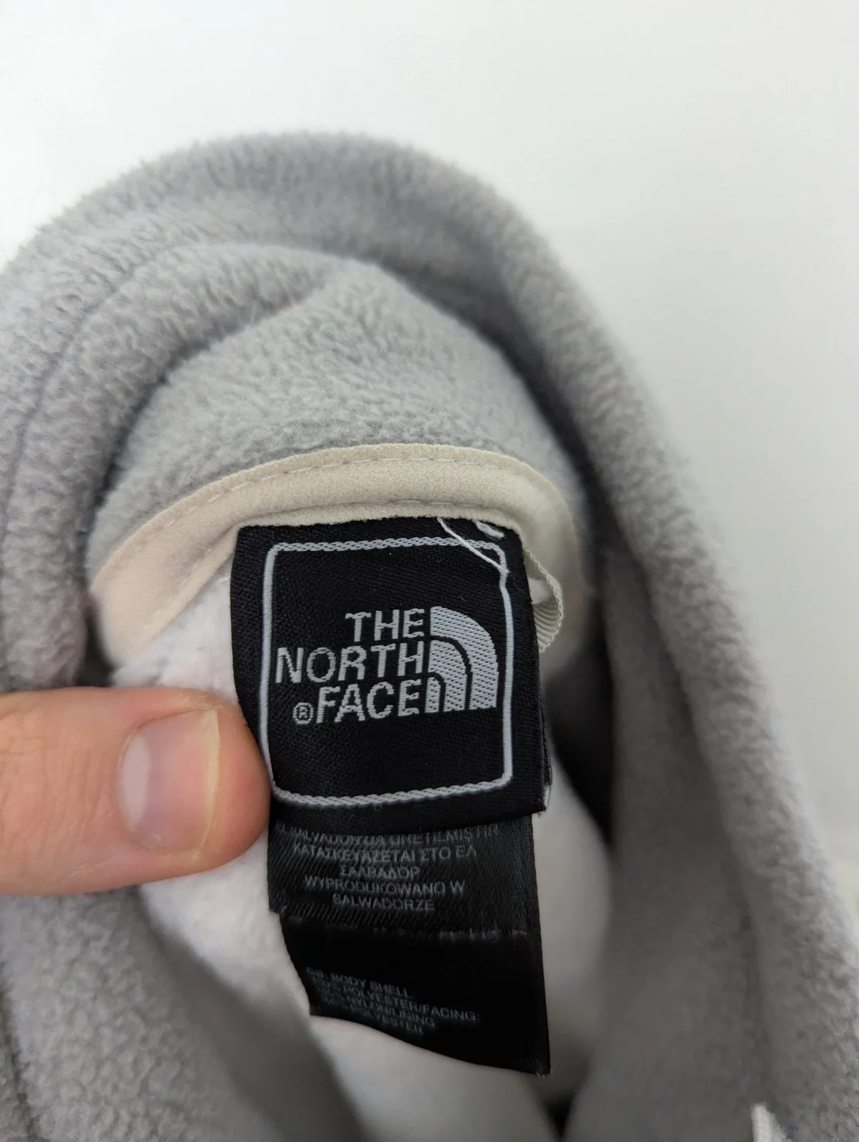 Vintage The North Face Full Zip Fleece Jacket – Women’s S – Grey – 2000s