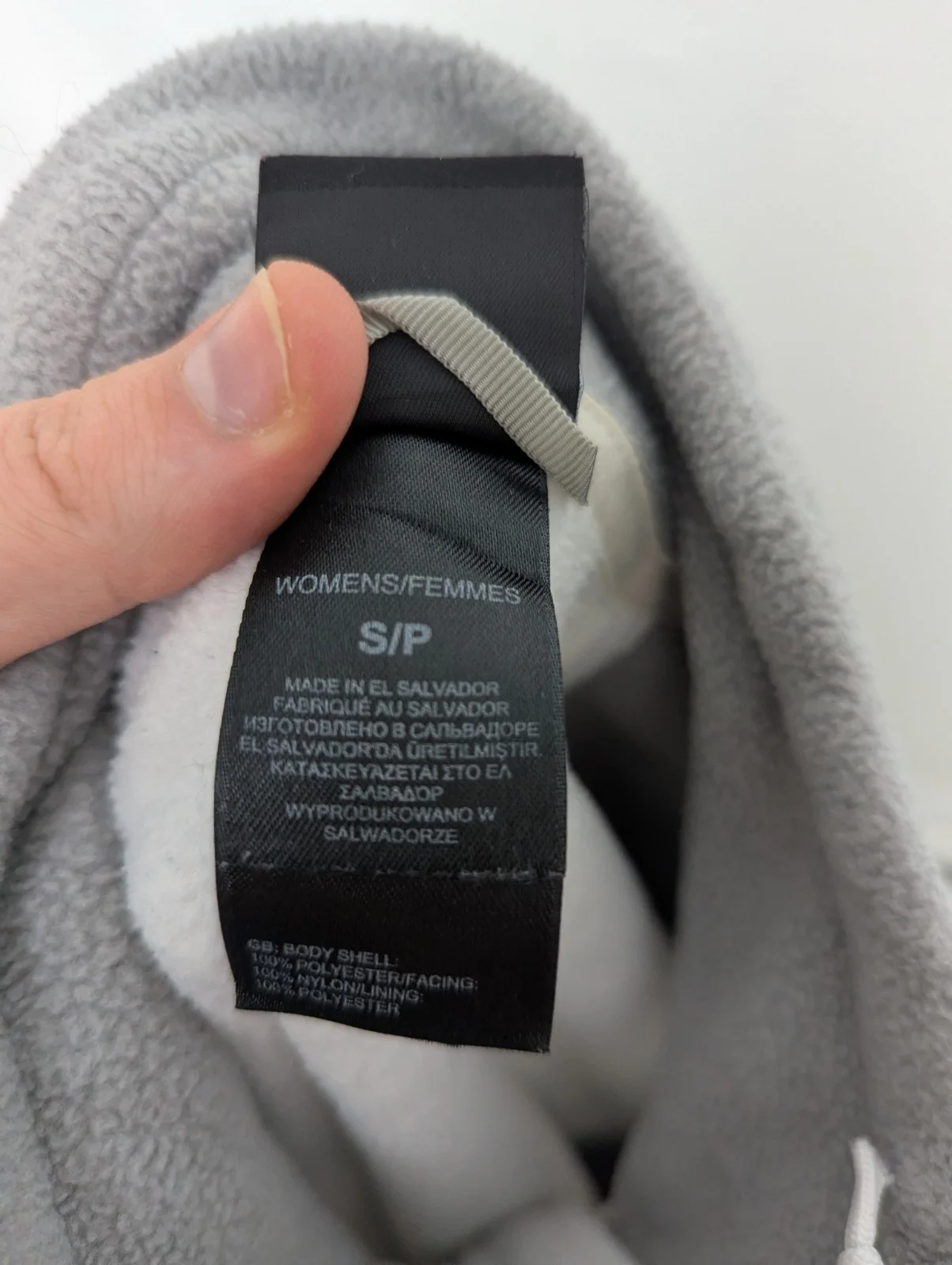 Vintage The North Face Full Zip Fleece Jacket – Women’s S – Grey – 2000s