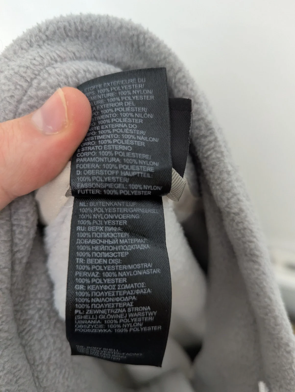 Vintage The North Face Full Zip Fleece Jacket – Women’s S – Grey – 2000s