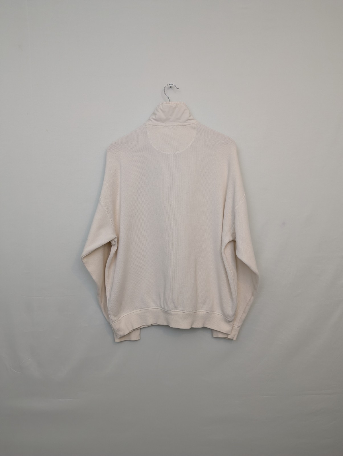 Vintage Tommy Bahama Relax Quarter Zip Sweatshirt - Men’s Size M - Cream