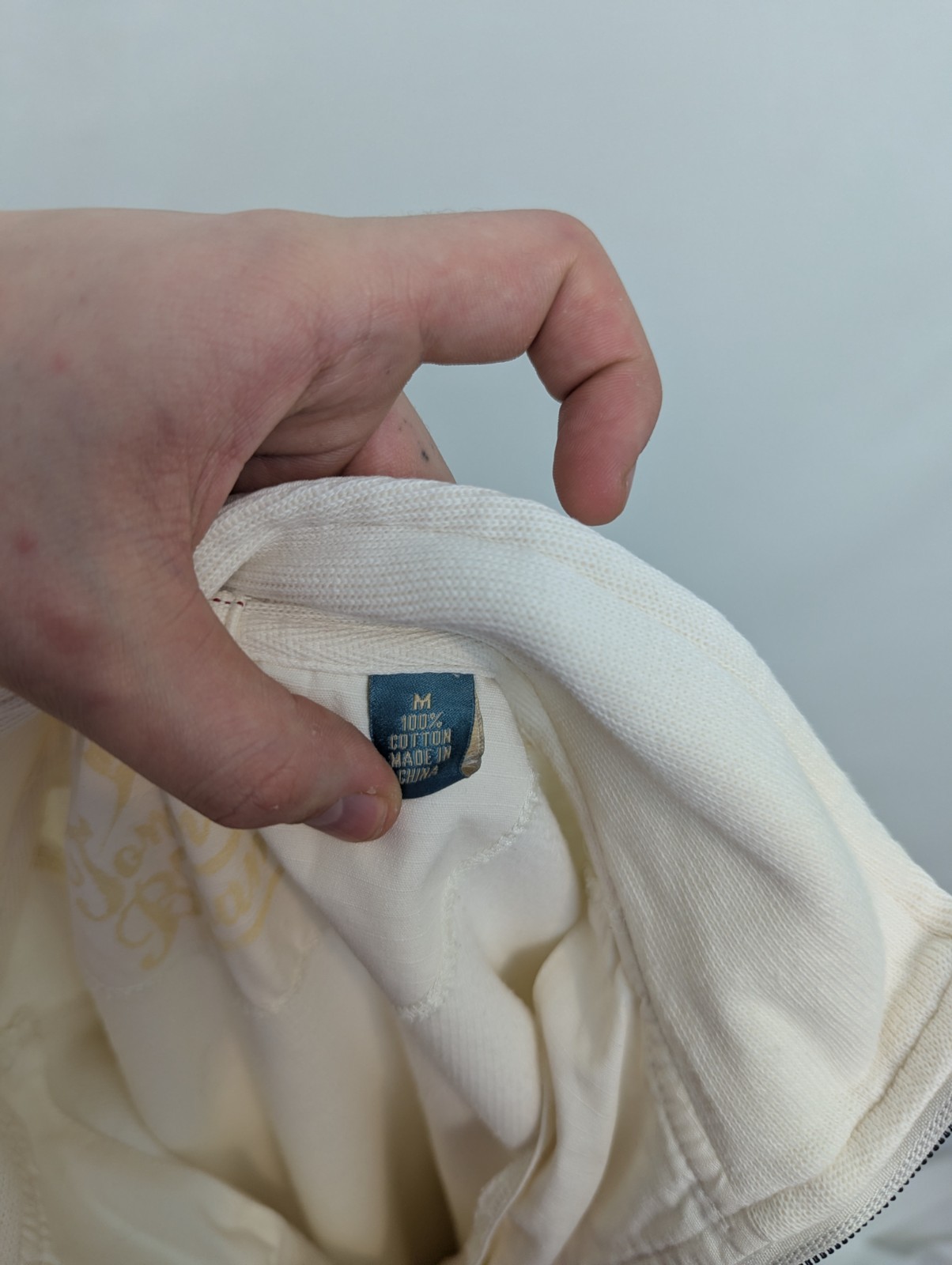 Vintage Tommy Bahama Relax Quarter Zip Sweatshirt - Men’s Size M - Cream