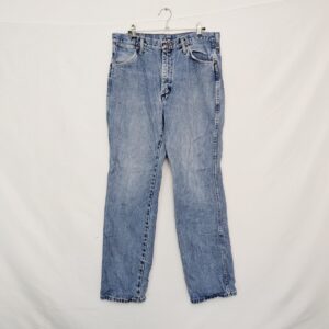 Vintage Wrangler Blue Denim Jeans – 34w 32l – Straight Leg – 90s Y2k