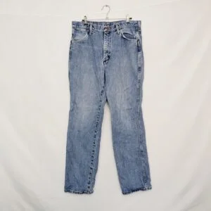 Vintage Wrangler Blue Denim Jeans – 34w 32l – Straight Leg – 90s Y2k