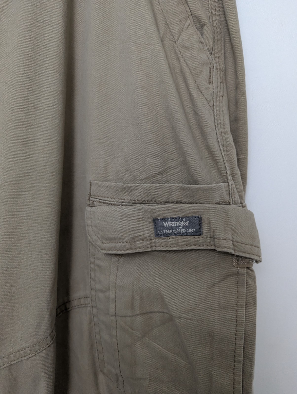 Wrangler Vintage Cargo Trousers - Beige - Men’s 36w 30l - Early 2000s