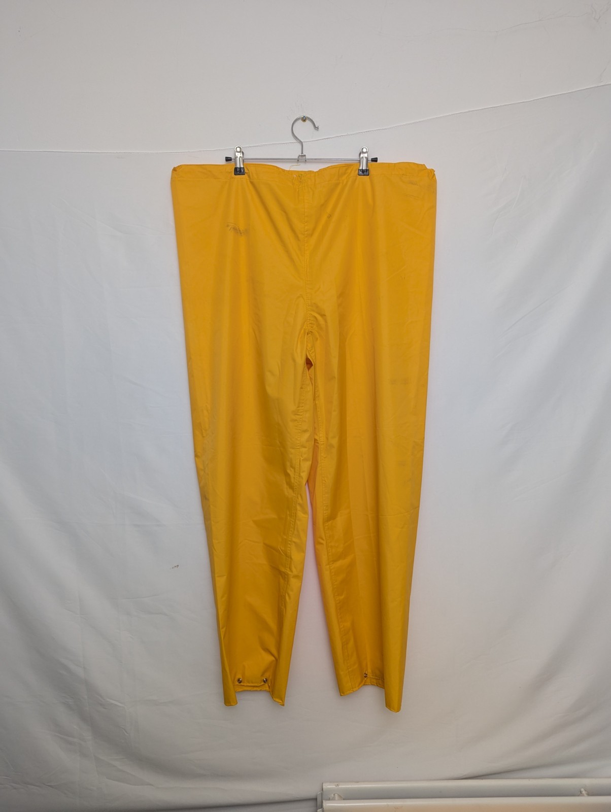 Yellow Waterproof Rain Suit – Jacket & Trousers – Size M
