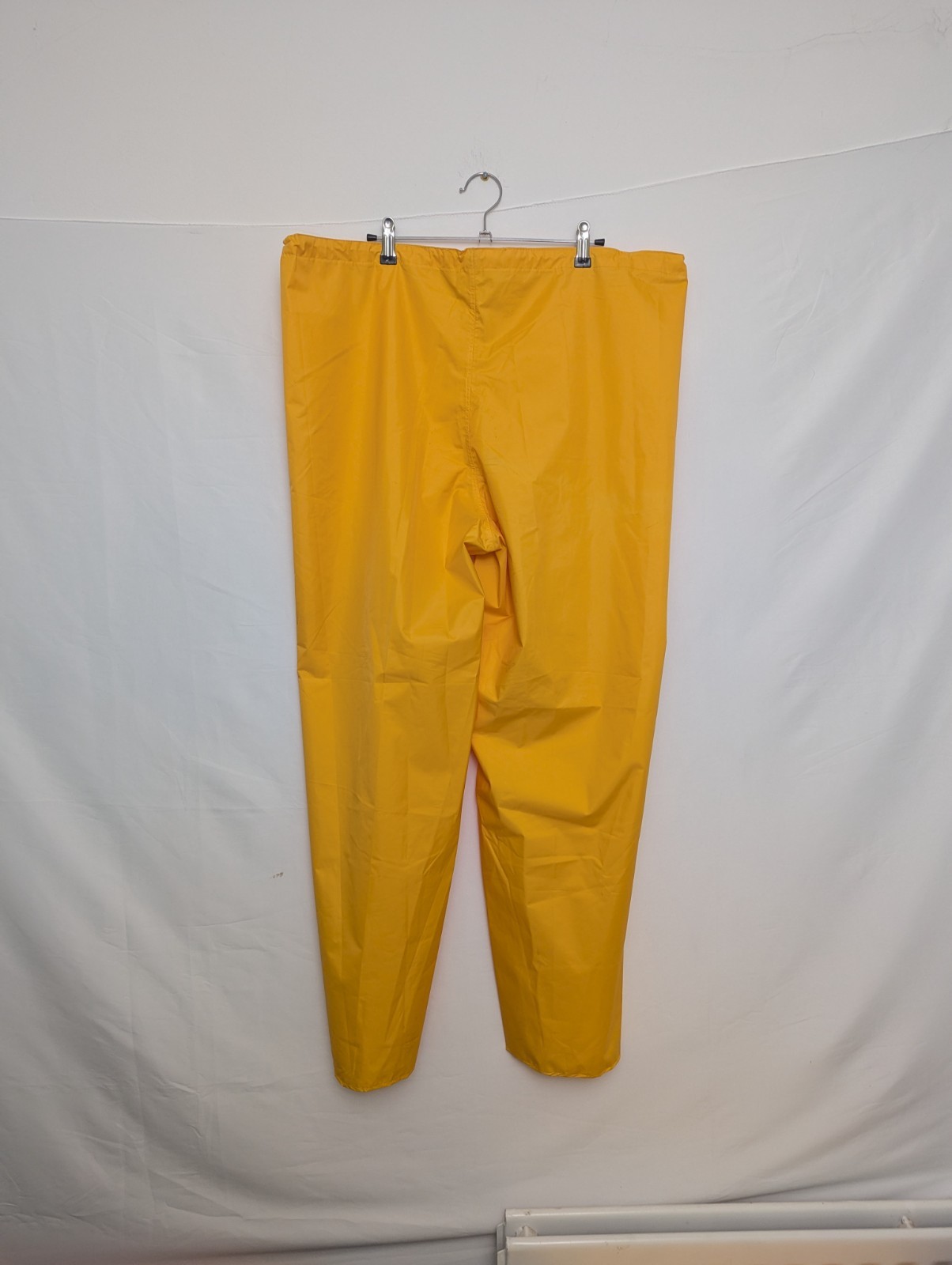 Yellow Waterproof Rain Suit – Jacket & Trousers – Size M