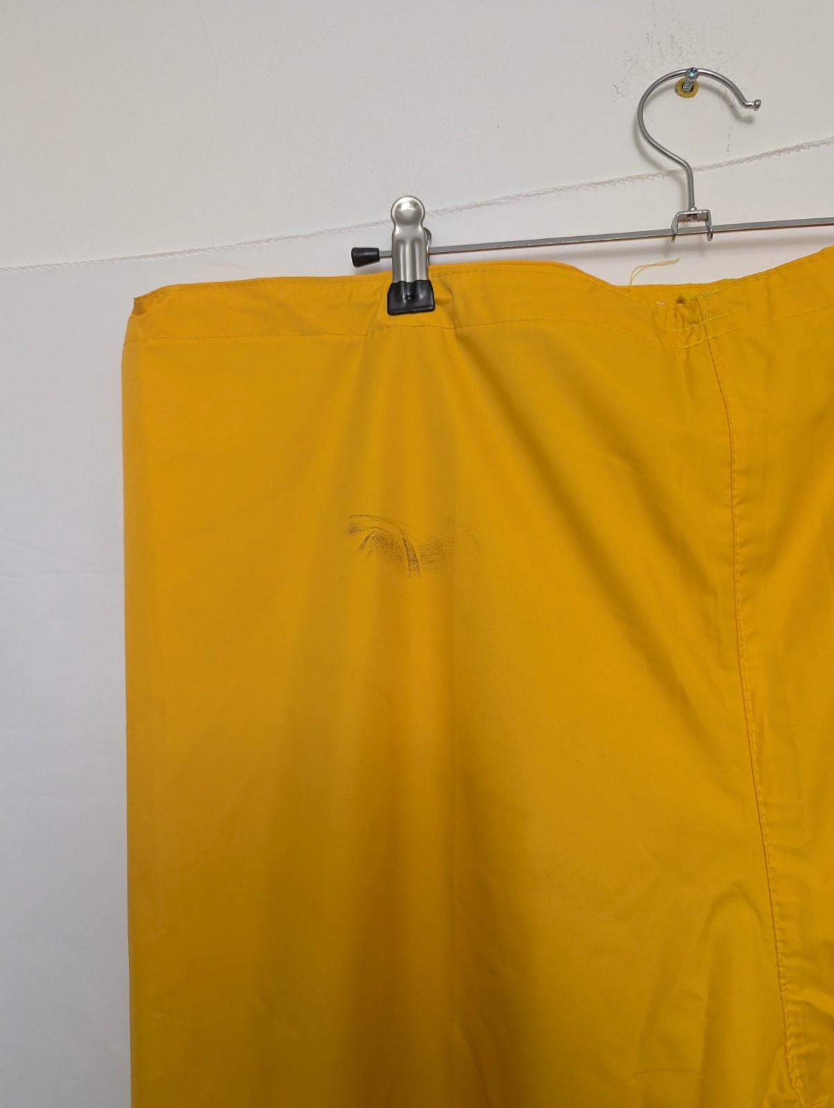 Yellow Waterproof Rain Suit – Jacket & Trousers – Size M