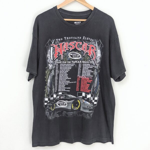 NASCAR Sprint Cup Series Graphic T Shirt - Black - Size XL