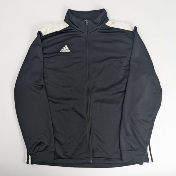 Adidas Track Jacket - Black / White - Size 2xl