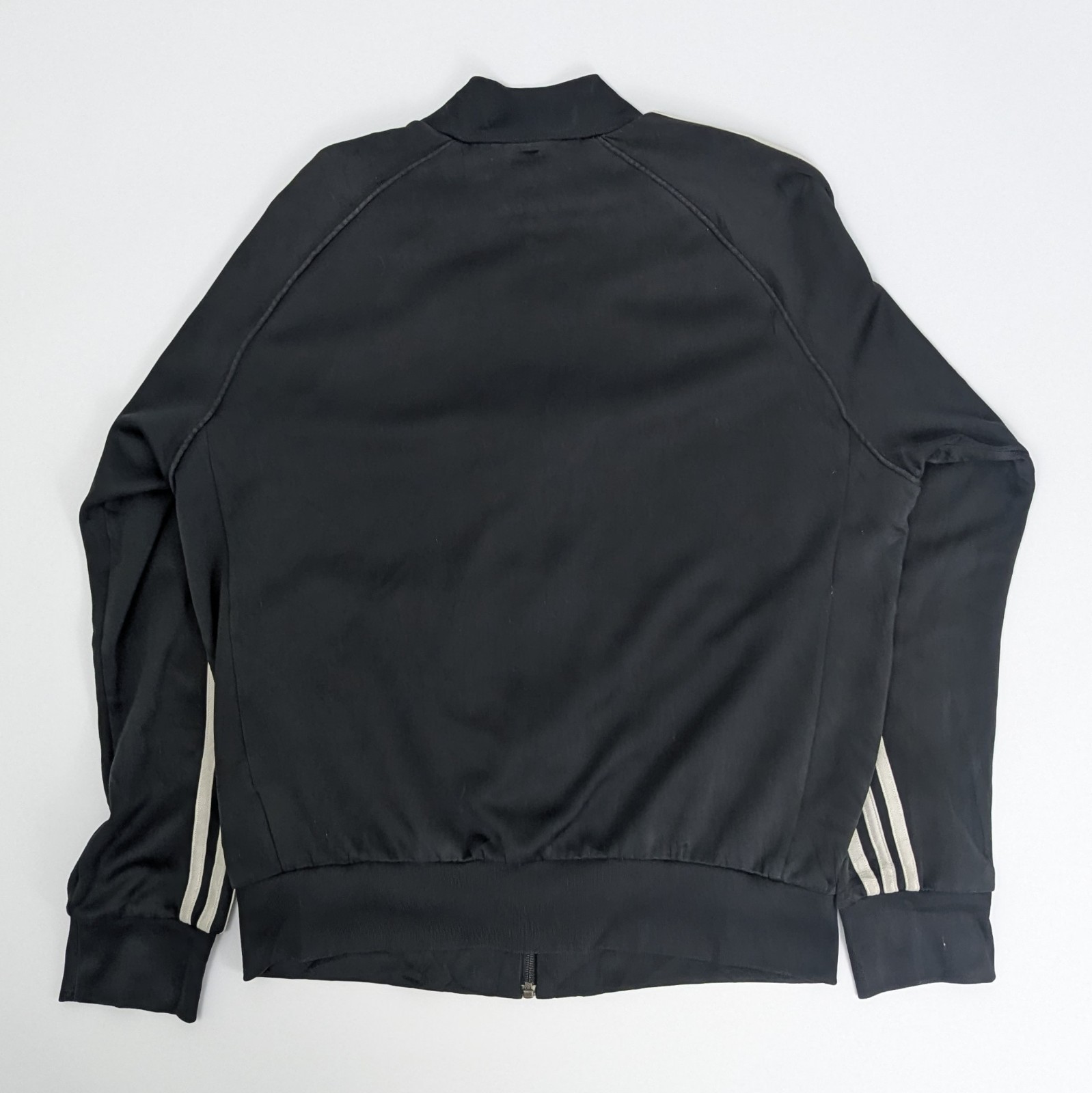 Adidas Track Jacket - Black/white - Size L - Trefoil Logo
