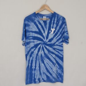 Blue Tie Dye Ymca T-shirt - Blue - Size S