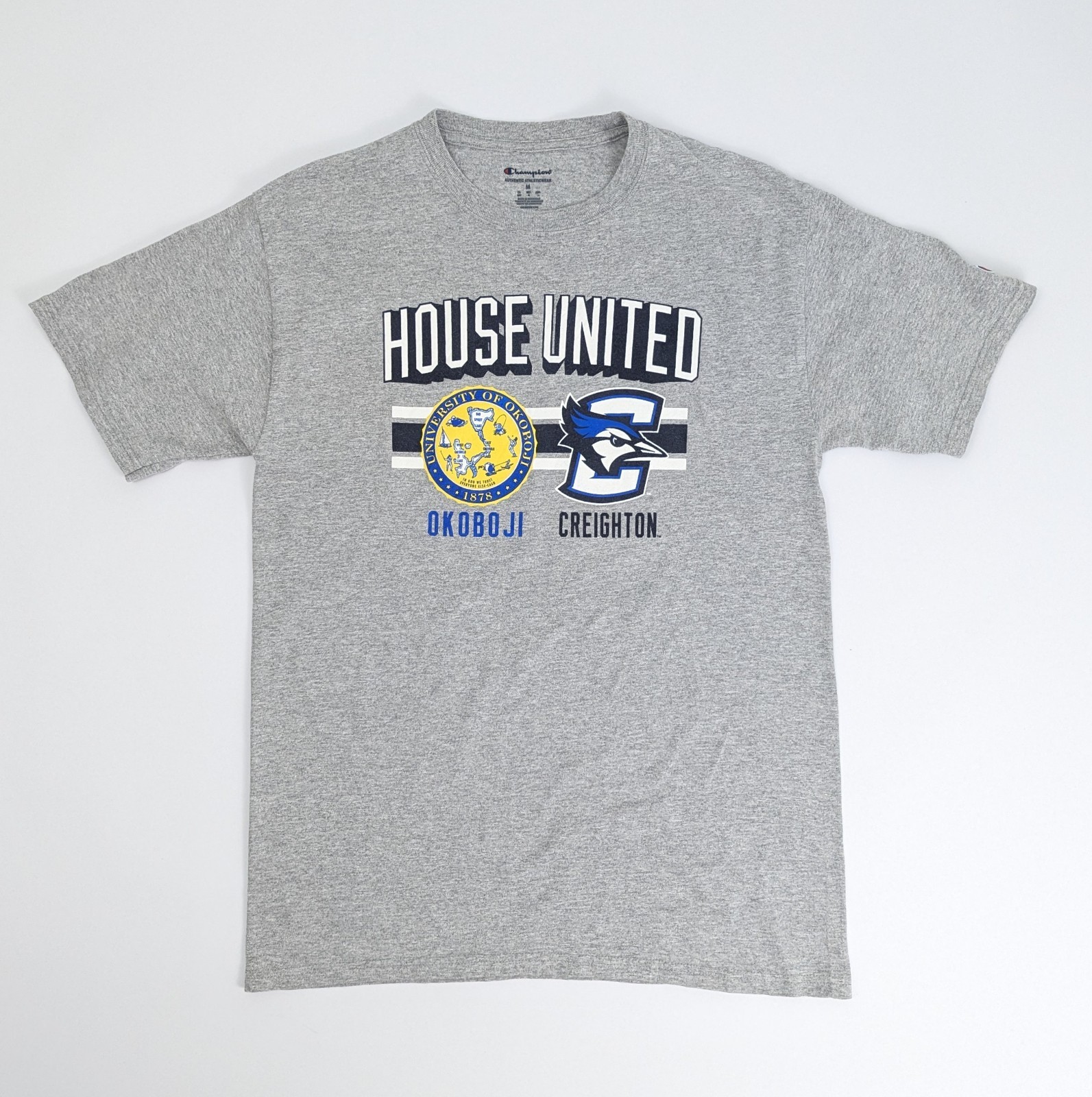 Champion House United University Graphic T-shirt - Grey - Size M