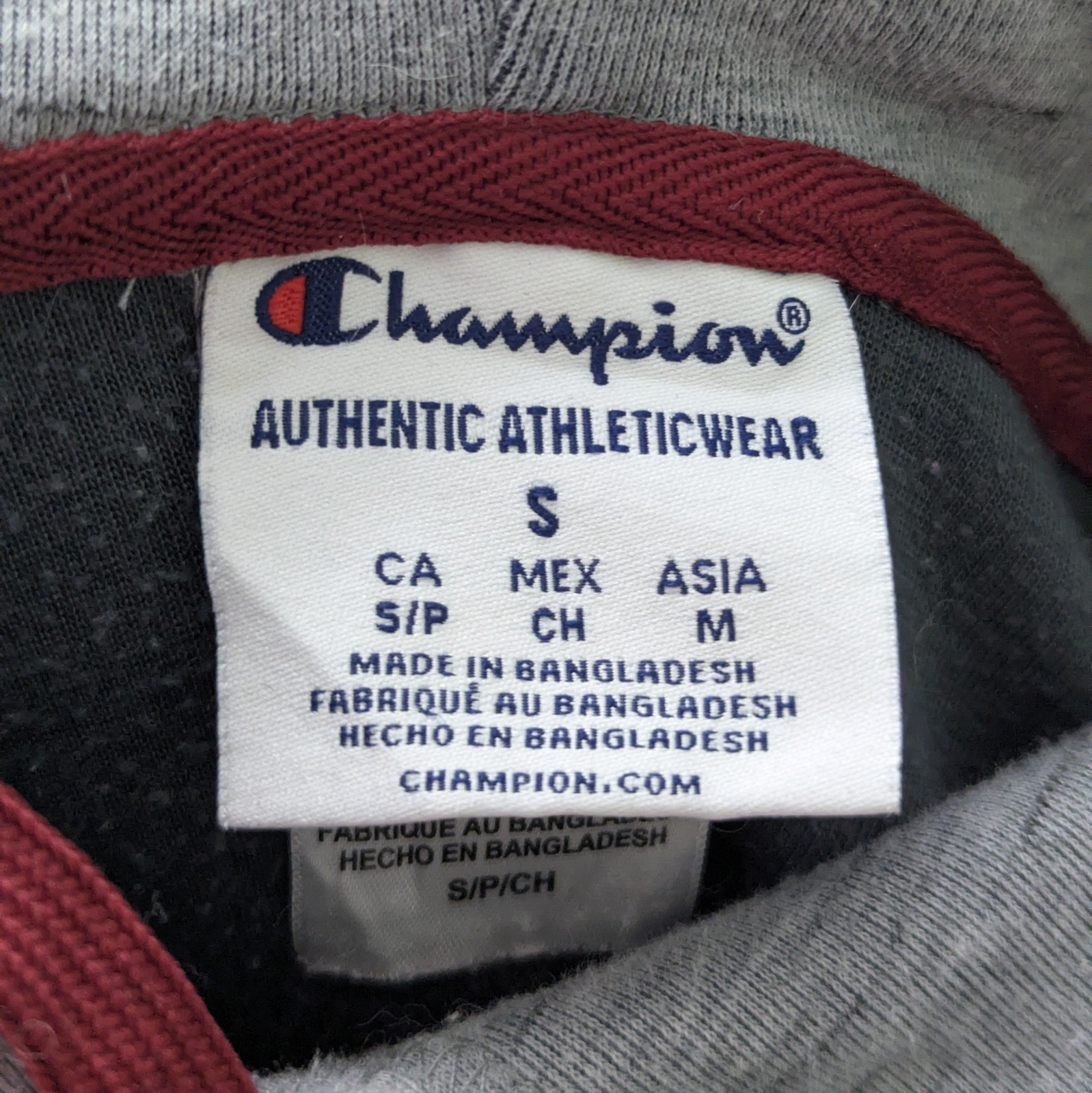 Champion South Carolina Hoodie - Grey - Size S