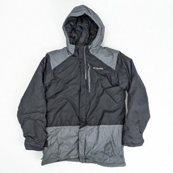 Columbia Hooded Jacket - Black/grey - Size S Women’s