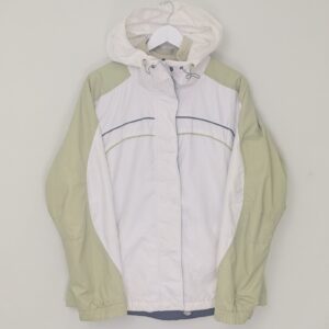 Columbia Interchange Jacket - White / Green - Womens Size Xl - 3 In 1