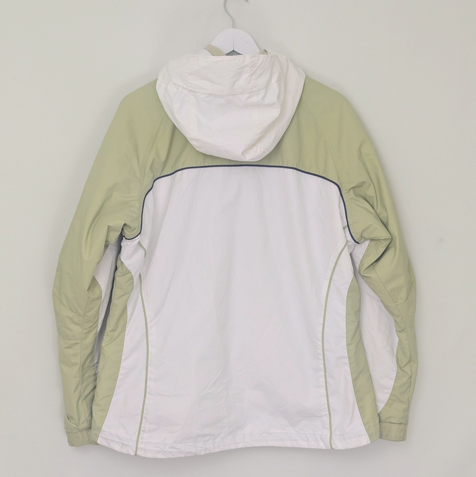 Columbia Interchange Jacket - White / Green - Womens Size Xl - 3 In 1