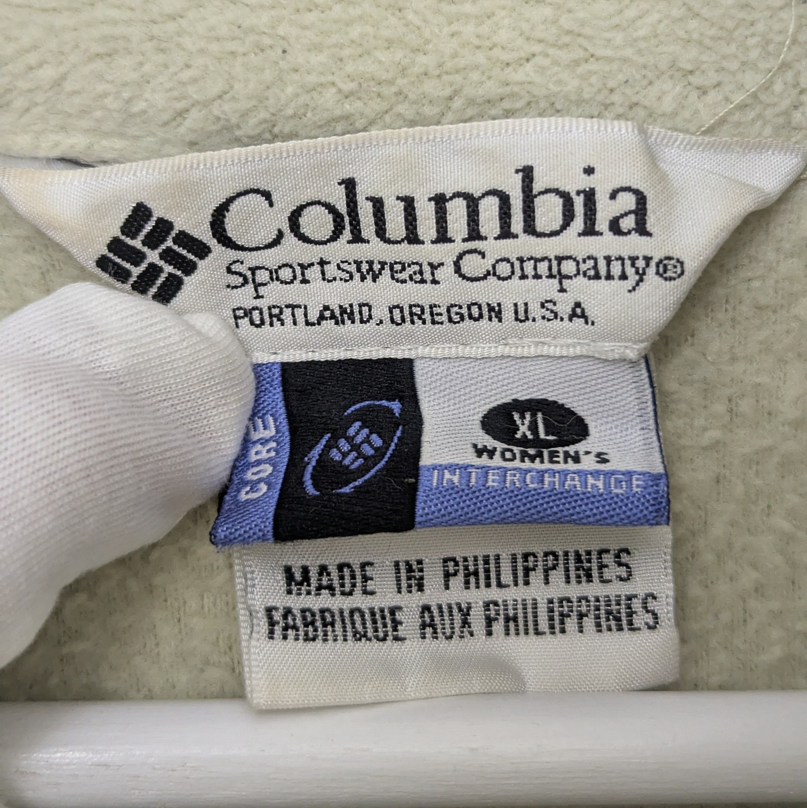 Columbia Interchange Jacket - White / Green - Womens Size Xl - 3 In 1