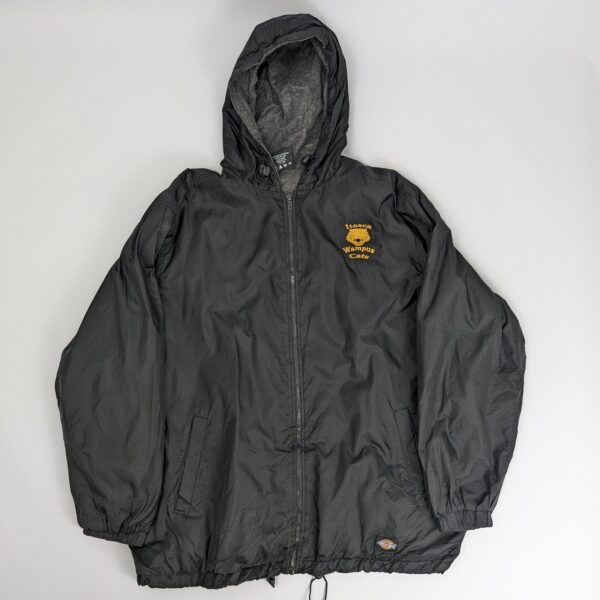Dickies Hooded Jacket - Black - Size Xl - Fleece Lined Workwear