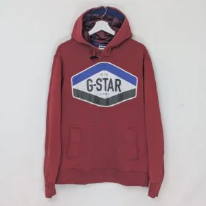 G-star Raw D5204 Hoodie - Red - Size Xl