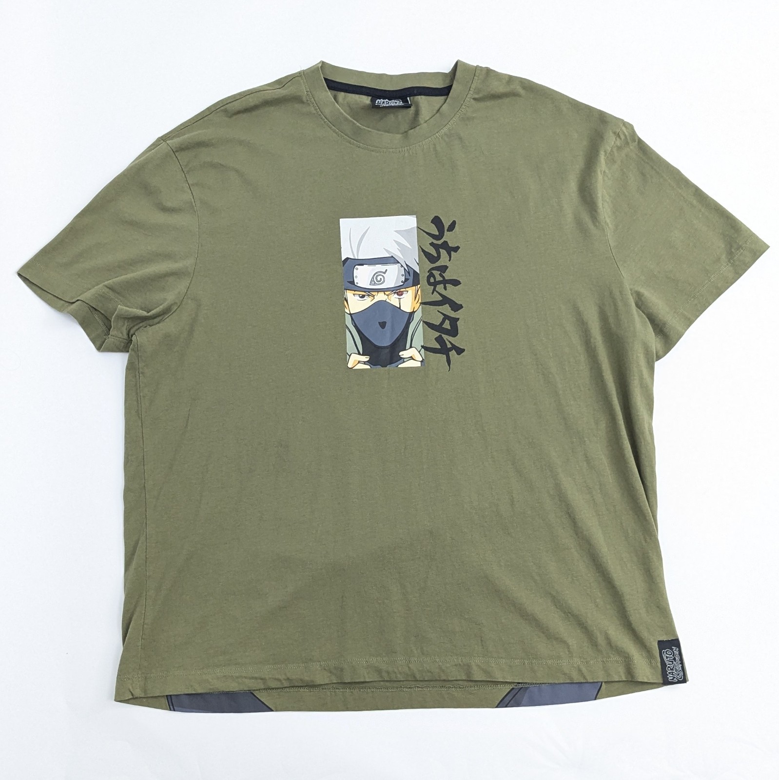 Naruto Shippuden T-shirt - Green - Size 2xl