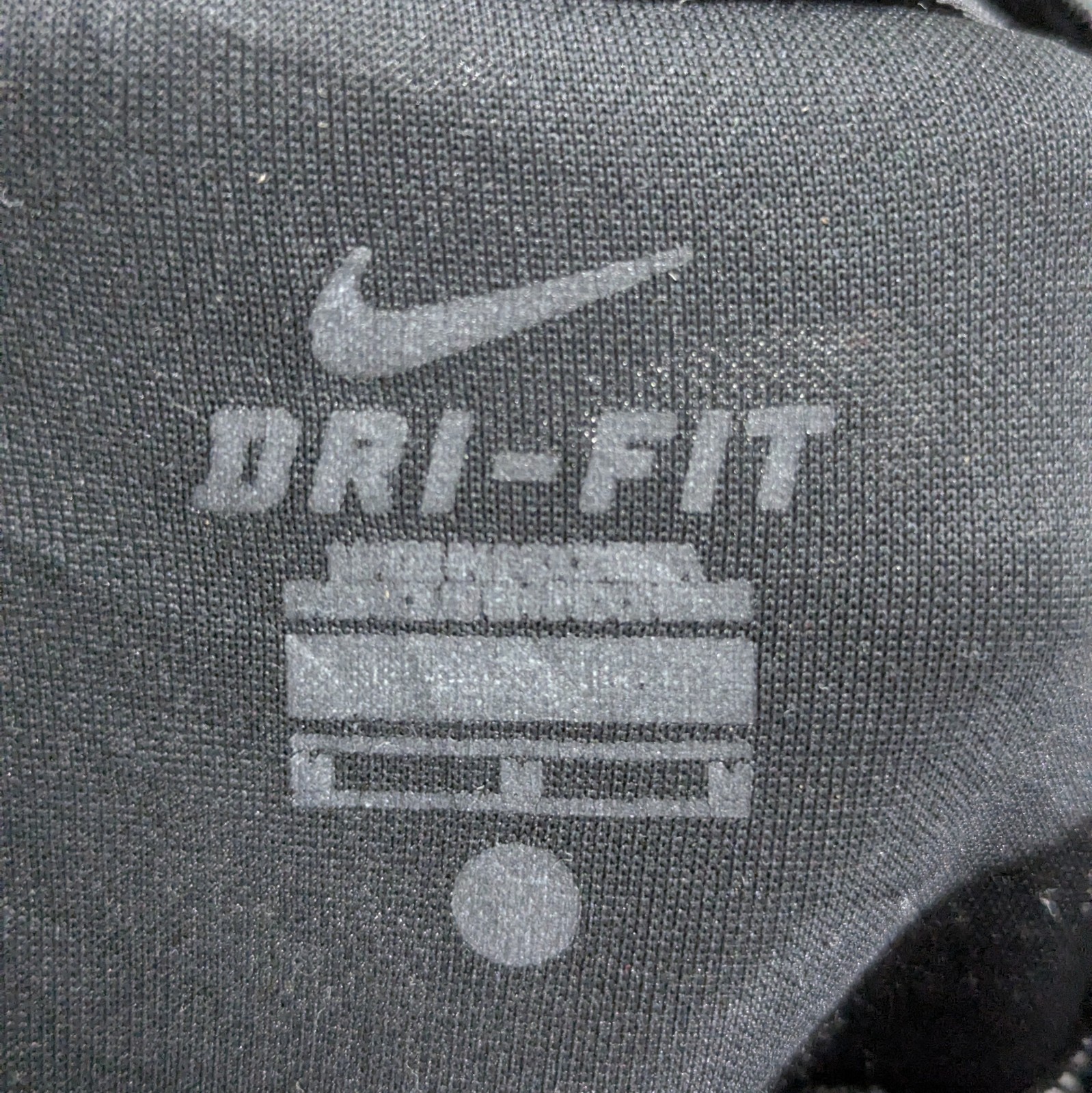 Nike Dri-fit Track Jacket - Black - Size M