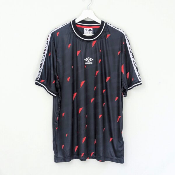 Umbro x Carling Football Jersey - Black/Red Pattern - Size XL - New With Tags