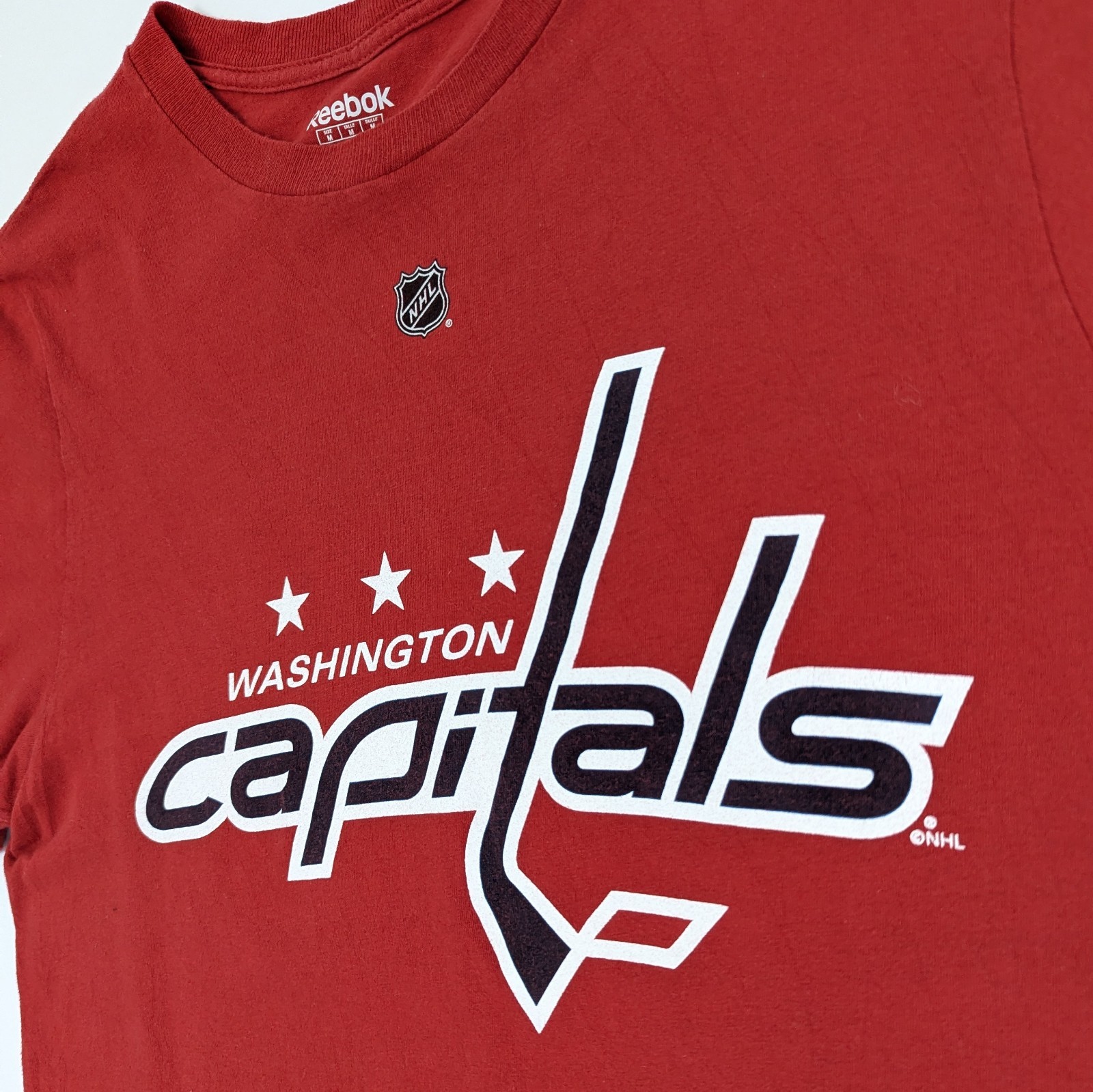 Reebok Washington Capitals 85 Perreault T-shirt - Red - Size M