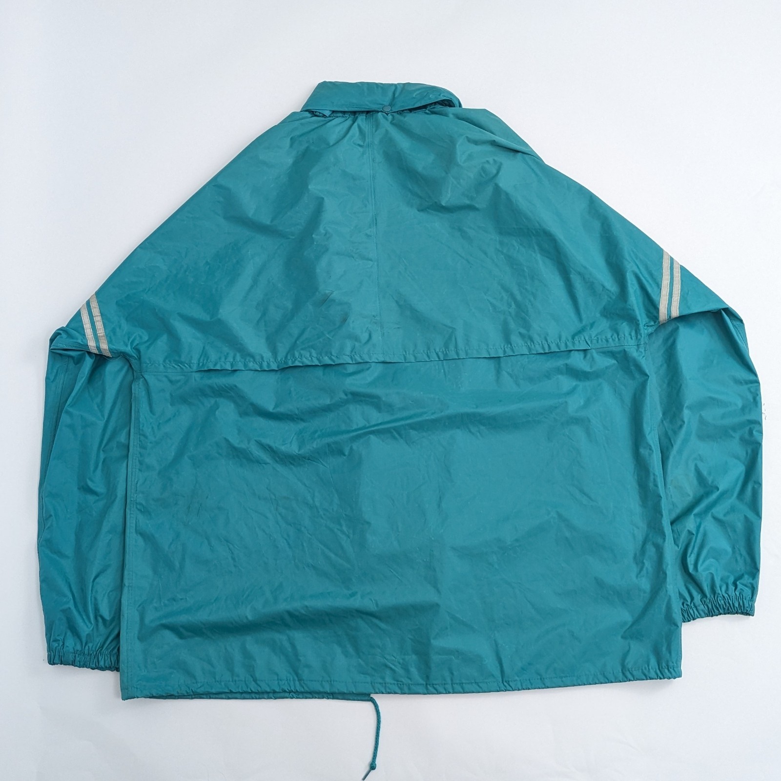 Vintage Jeantex Waterproof Jacket - Teal - Size Xl