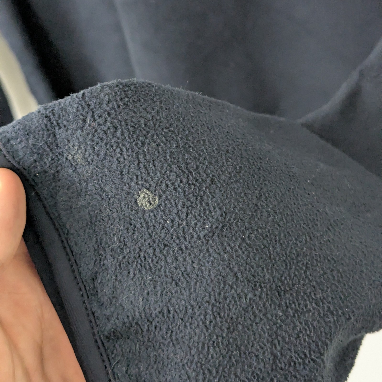 Vintage Nautica Quarter Zip Fleece - Navy - Size M - Y2k