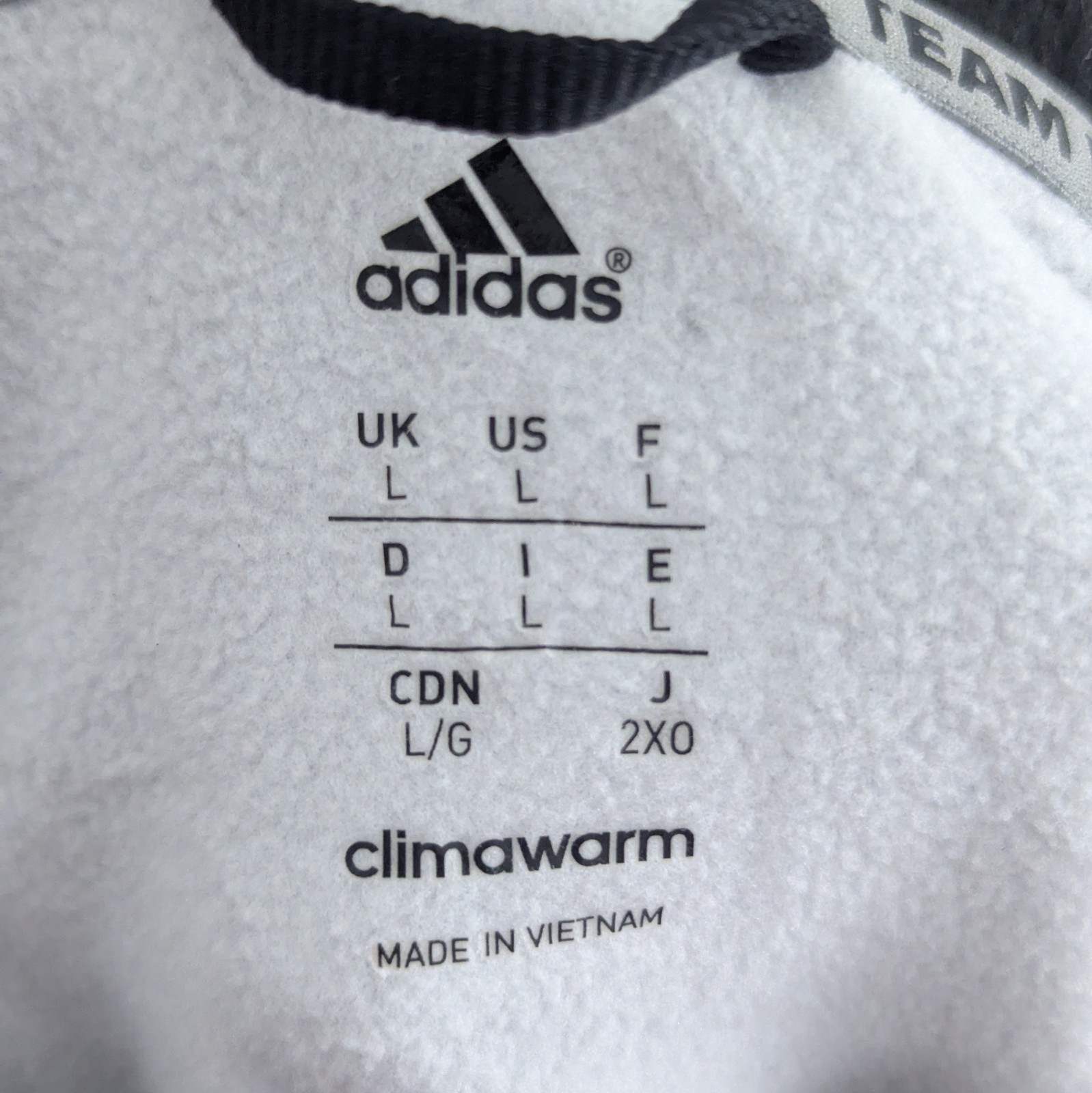 Adidas Climawarm Aggies Full Zip Hoodie - Grey Black - Men’s Large